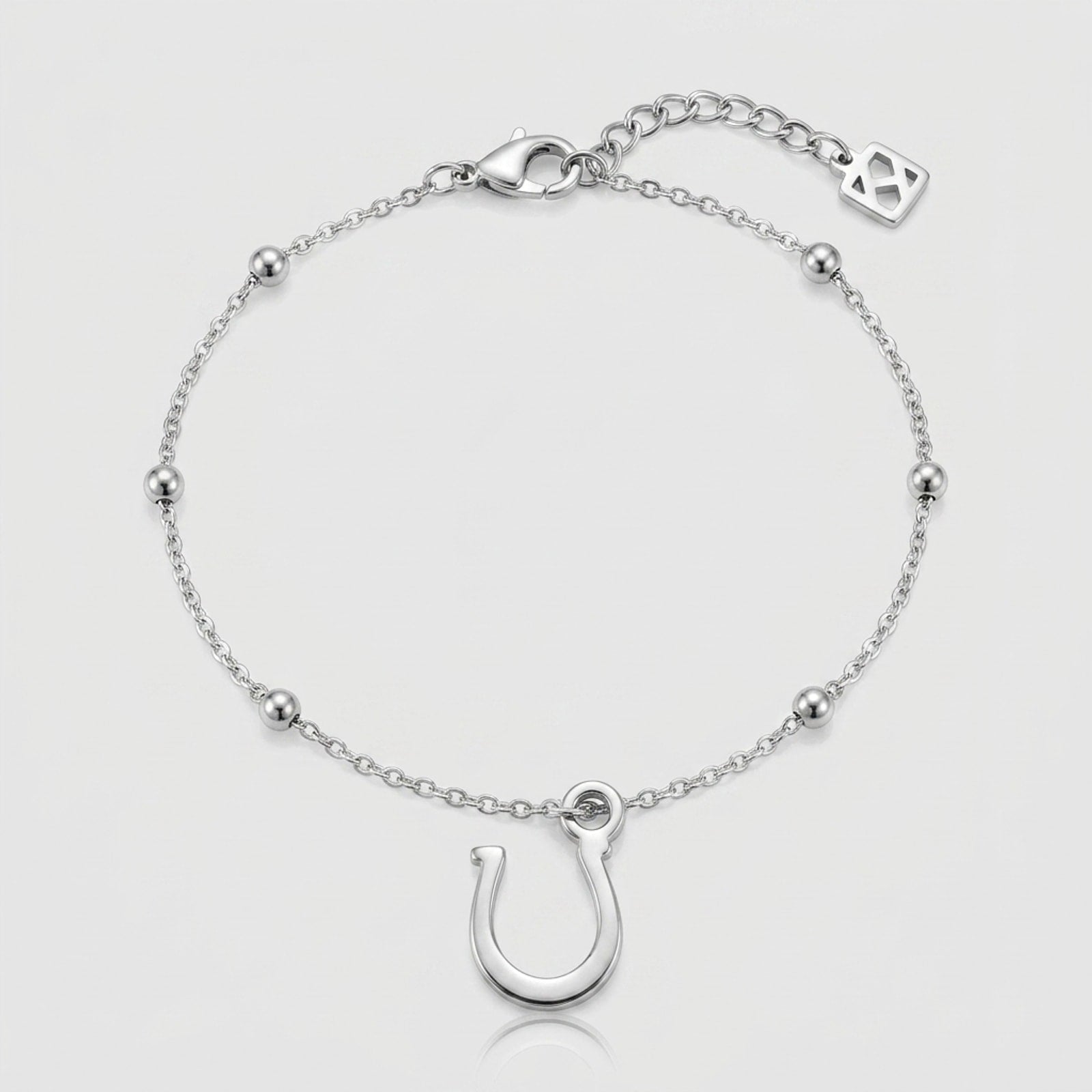 Horseshoe Charm Necklace & Bracelet