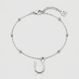 Horseshoe Charm Necklace & Bracelet