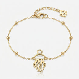 Jellyfish Charm Necklace & Bracelet