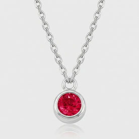 Free Gift: July Ruby Birthstone