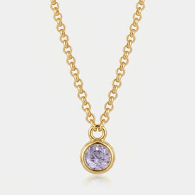 Free Gift: June Light Amethyst Birthstone
