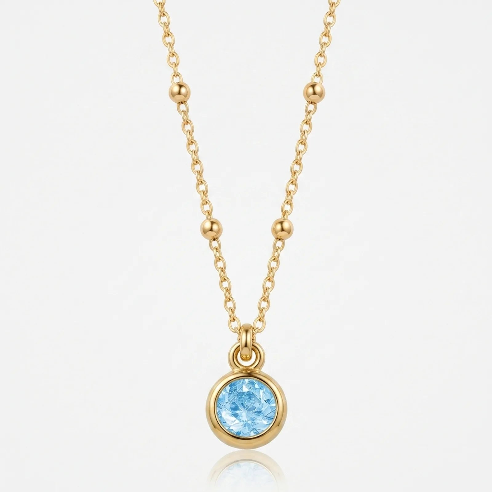 Free Gift: March Aquamarine Birthstone
