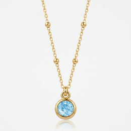 Free Gift: March Aquamarine Birthstone
