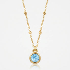Free Gift: March Aquamarine Birthstone