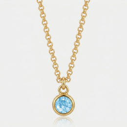 Free Gift: March Aquamarine Birthstone