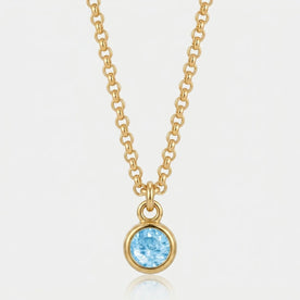 Free Gift: March Aquamarine Birthstone