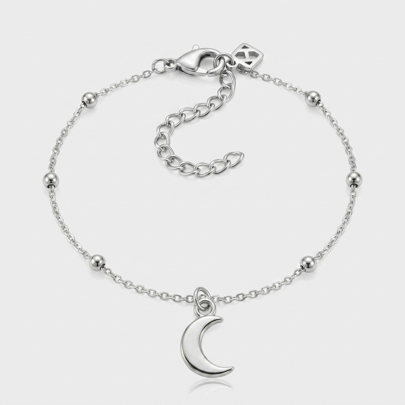 Moon Charm Necklace & Bracelet