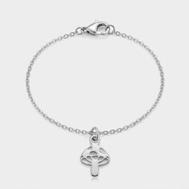 Mushroom Charm Necklace & Bracelet