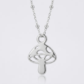 Mushroom Charm Necklace & Bracelet