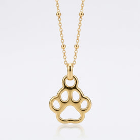 Paw Charm Necklace & Bracelet