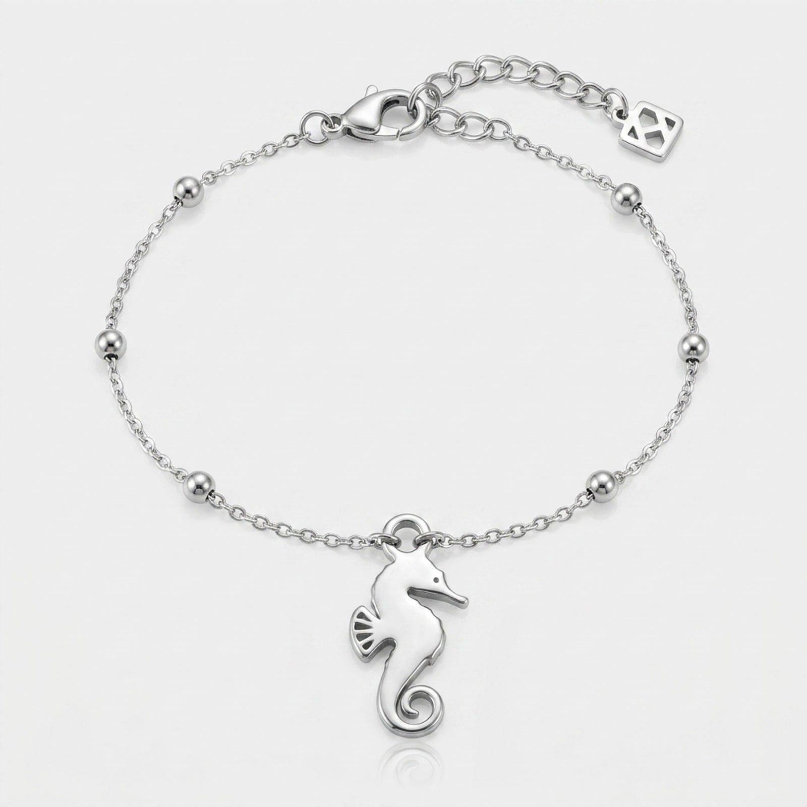 Seahorse Charm Necklace & Bracelet