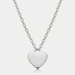 Free Gift: Solid Heart Charm