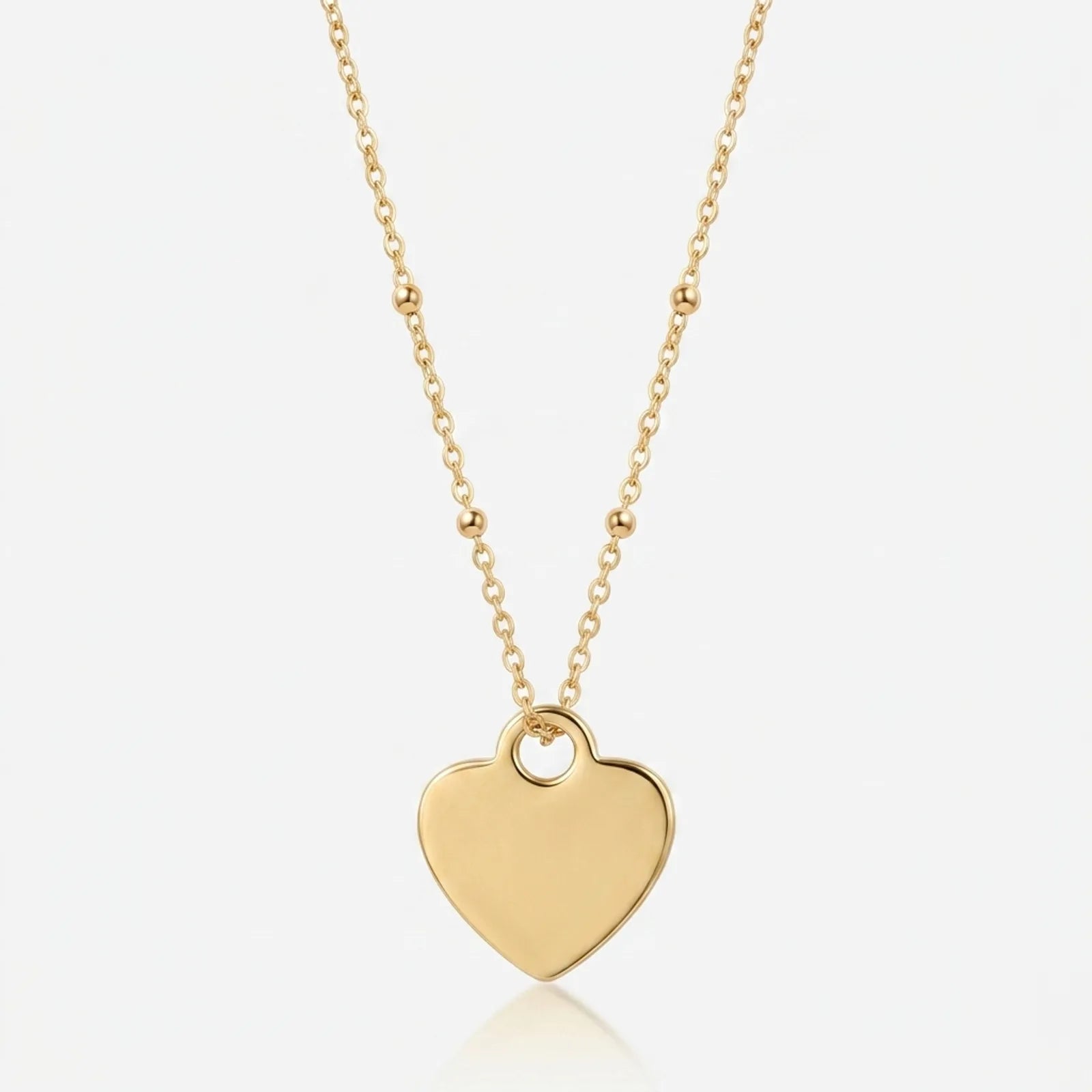 Free Gift: Solid Heart Charm