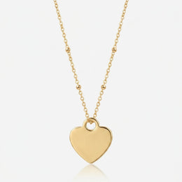 Free Gift: Solid Heart Charm