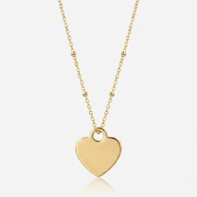 Free Gift: Solid Heart Charm