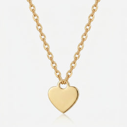 Free Gift: Solid Heart Charm