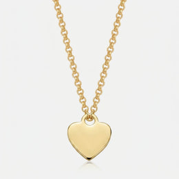 Free Gift: Solid Heart Charm