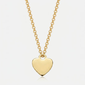 Free Gift: Solid Heart Charm