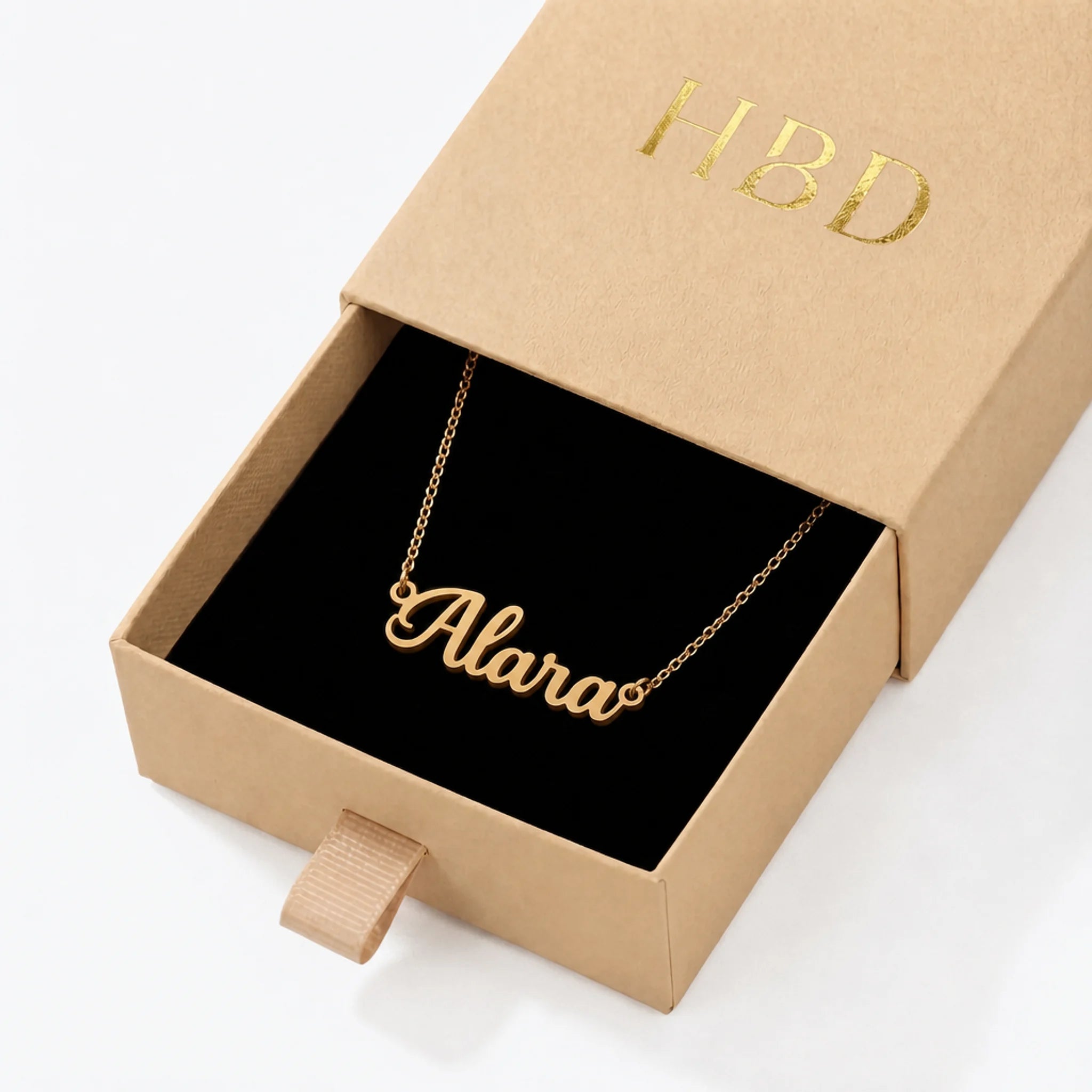 Alara Name Necklace | 18ct Gold, Silver & Vermeil | Ready to Ship