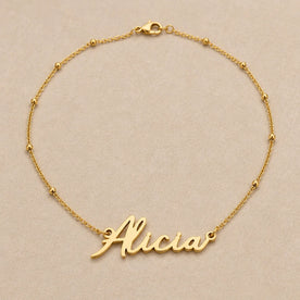 Alicia Name Necklace | 18ct Gold, Silver & Vermeil | Ready to Ship