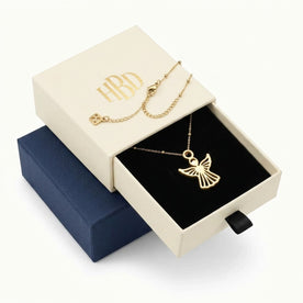 Angel Charm Necklace & Bracelet