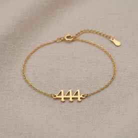 Custom Angel Number Bracelet – Personalised Jewellery – Up to 4 Digits
