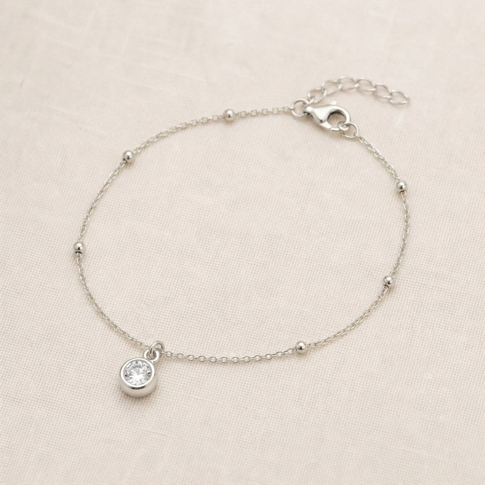 April Birthstone Bracelet