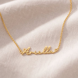 Ariella Name Necklace | 18ct Gold, Silver & Vermeil | Ready to Ship