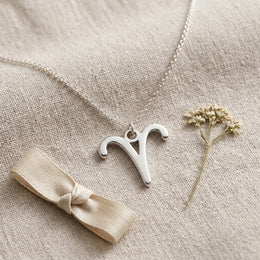 Aries Zodiac Necklace | Star Sign Pendant, Gold & Silver