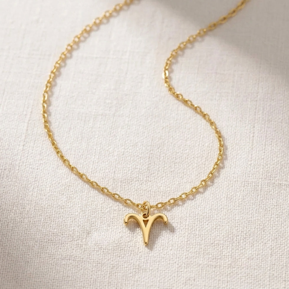 Aries Zodiac Necklace