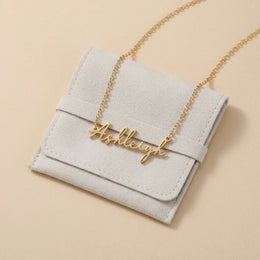 Ashleigh Name Necklace | 18ct Gold, Silver & Vermeil | Ready to Ship
