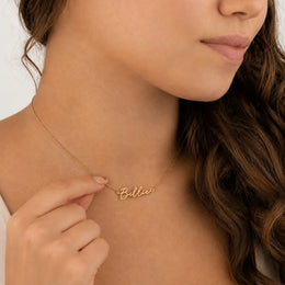 Billie Name Necklace | 18ct Gold, Silver & Vermeil | Ready to Ship