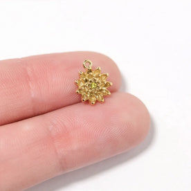 Birth Flower Necklace in 18ct Gold & Sterling Silver. Choose from 12 Birth Flowers in 3 Styles