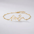 Bracelet Personalised Mrs Bracelet HBD