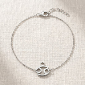 Cancer Zodiac Bracelet | Star Sign Charm, Gold & Silver