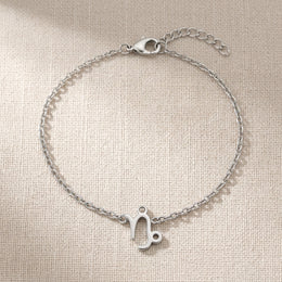 Capricorn Zodiac Bracelet | Star Sign Charm, Gold & Silver