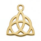 Charm Gold Celtic Symbol Charm HBD