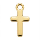 Charm Gold Cross Symbol Charm HBD