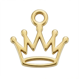 Crown | Gold or Silver Add-On Charm - HBD