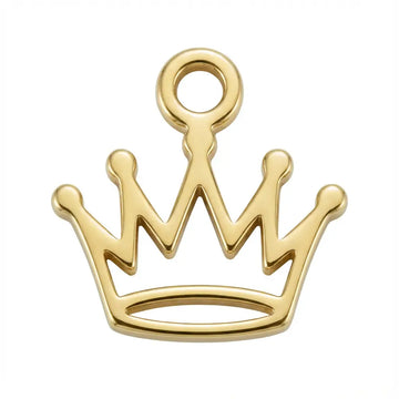 Crown Charm - gold