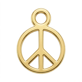 Peace | Gold or Silver Add-On Charm - HBD