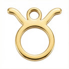 Charm Gold Taurus Zodiac Charm HBD