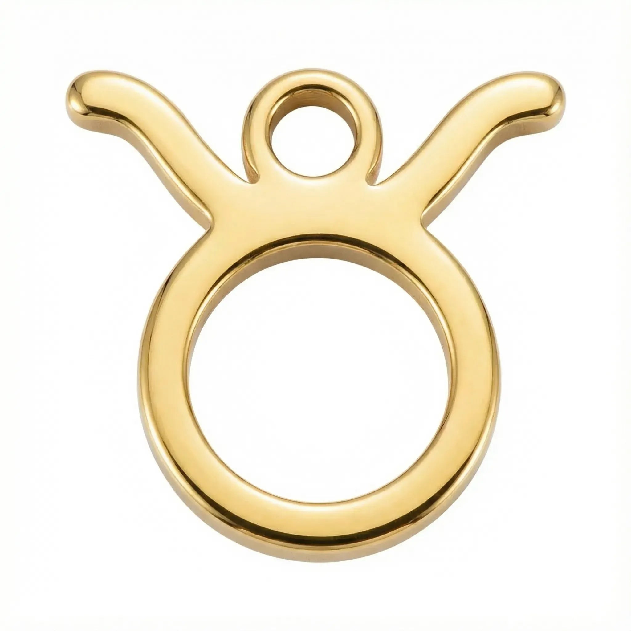 Charm Gold Taurus Zodiac Charm HBD