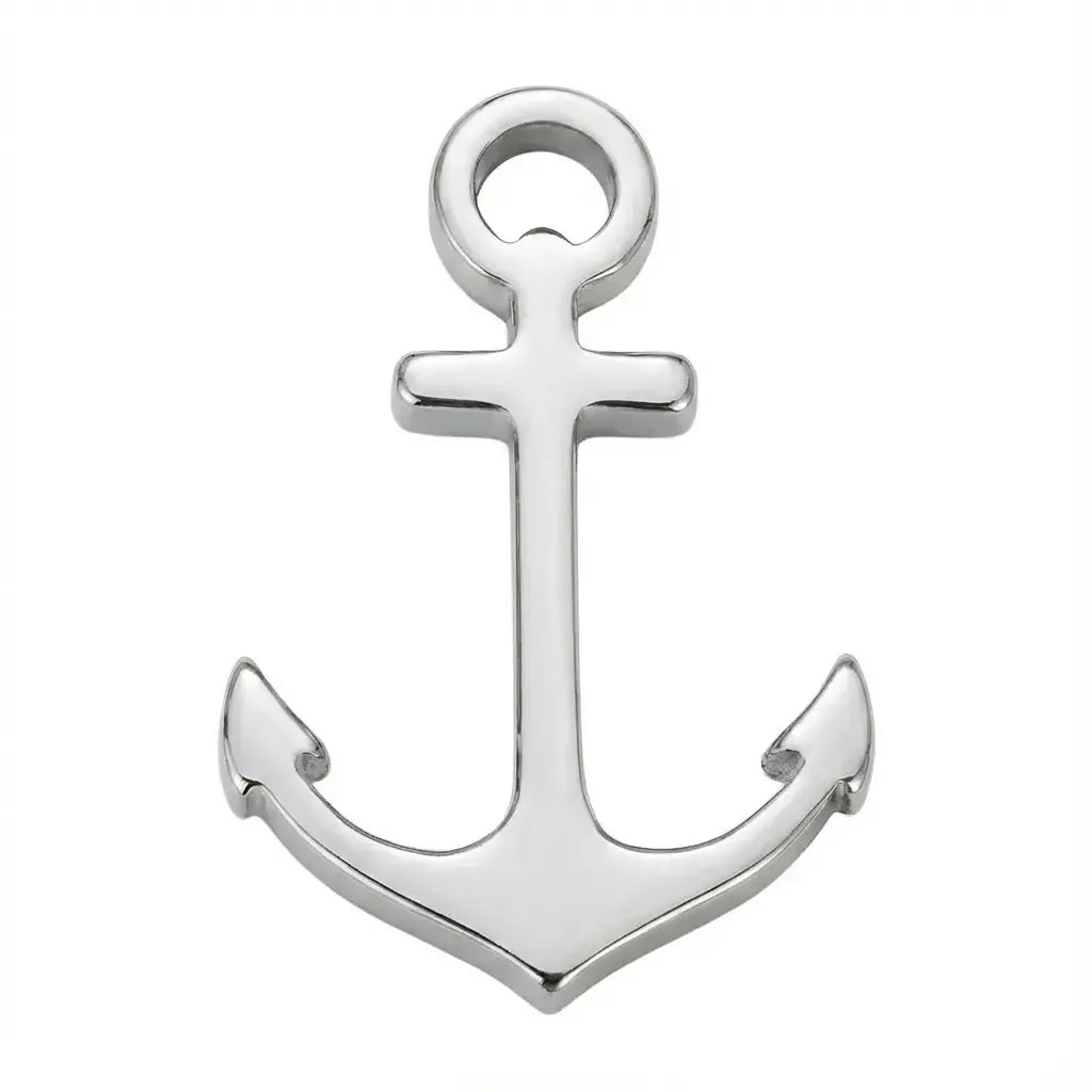 Charm Silver Anchor Symbol Charm HBD Silver Anchor Symbol Charm