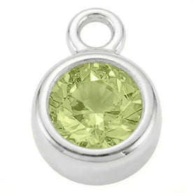 August Peridot | Gold or Silver Add-On Charm - HBD