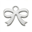 Charm Silver Bow Symbol Charm HBD
