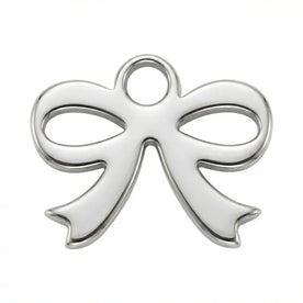 Bow | Gold or Silver Add-On Charm - HBD