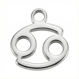 Cancer Zodiac | Gold or Silver Add-On Charm - HBD