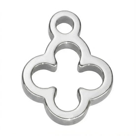 Clover | Gold or Silver Add-On Charm - HBD