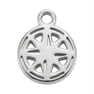 Charm Silver Compass Symbol Charm HBD